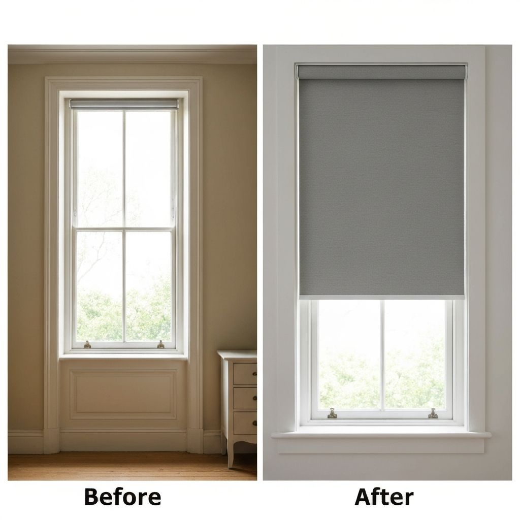 Avant après rénovation volet roulant Lyon