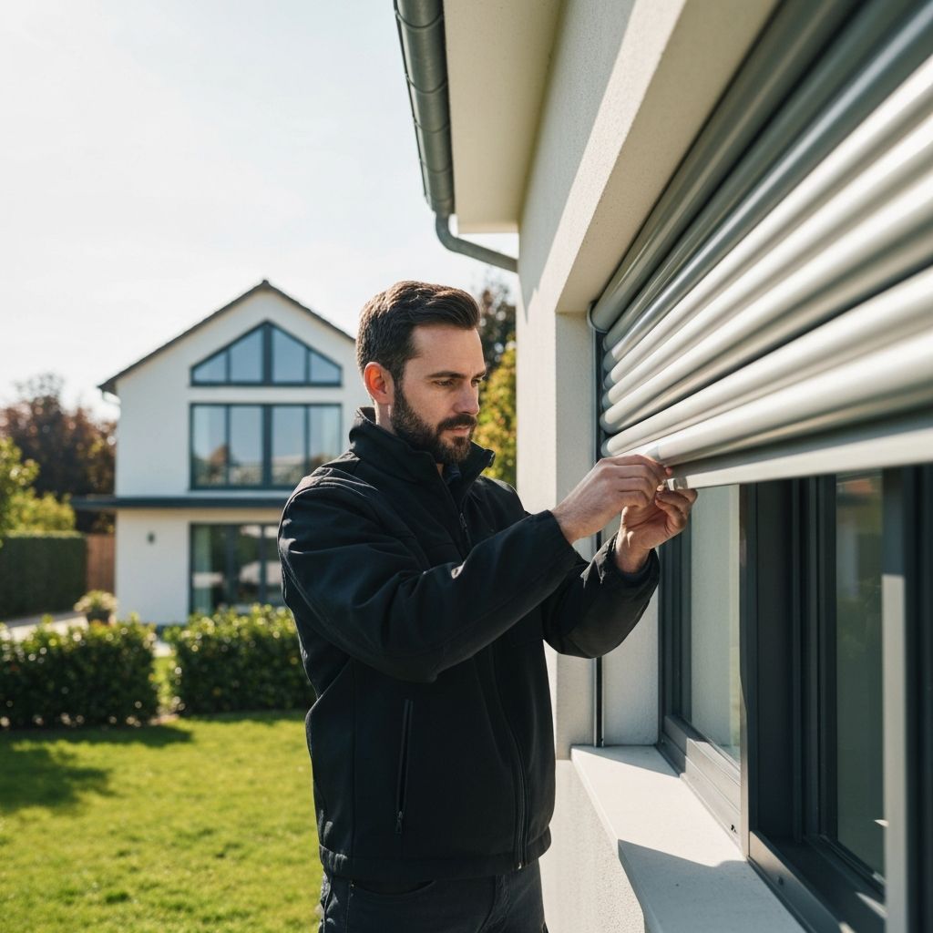 Dépannage volet roulant Caluire-et-Cuire - Technicien intervenant sur la commune