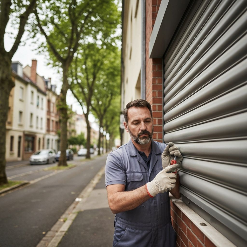 Dépannage volet roulant Lyon 8 Monplaisir - Technicien intervenant dans le 8ème arrondissement