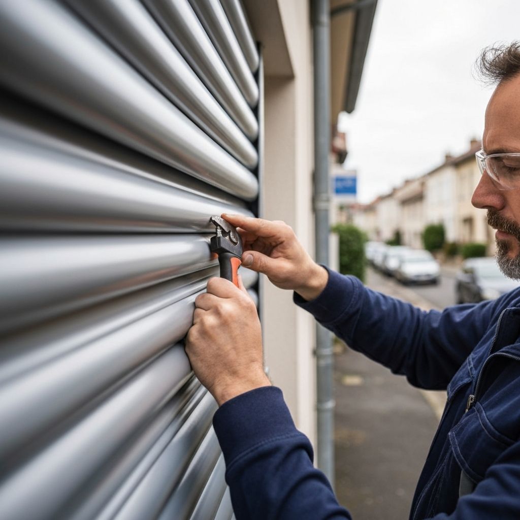 Dépannage volet roulant Lyon 9 Vaise Duchère - Technicien intervenant dans le 9ème arrondissement